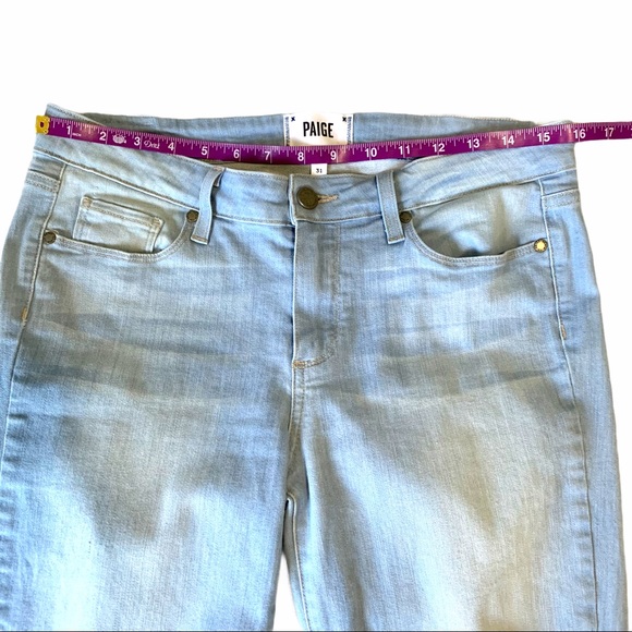 Paige Verdugo Ankle Jeans Sz 31 - Picture 6 of 8